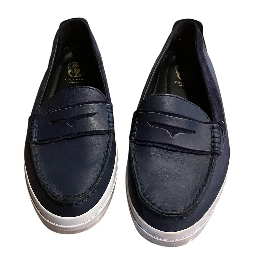 Cole Haan Men's Pinch Weekender Navy 9M Leather